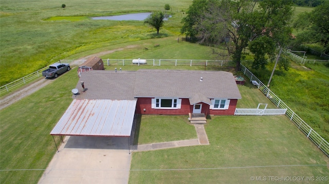 4120 W 53rd St S, Muskogee, OK 74401 - view of rural area featuring a nearby body of water