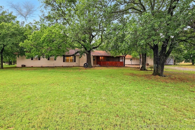 73645 Cyclone Cir, Wagoner, OK 74467 - view of grassy yard