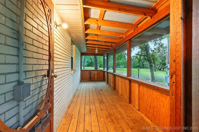 73645 Cyclone Cir, Wagoner, OK 74467 - unfurnished sunroom with healthy amount of natural light
