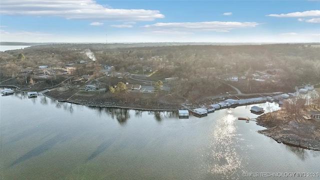 73645 Cyclone Cir, Wagoner, OK 74467 - aerial view of a nearby body of water