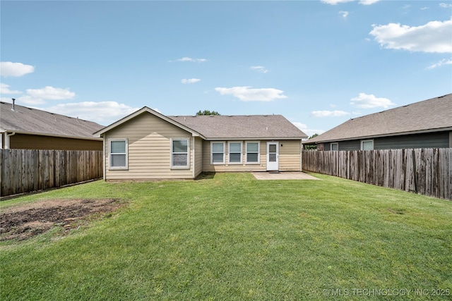 2713 N 20th St, Broken Arrow, OK 74012 - rear view of property with a patio