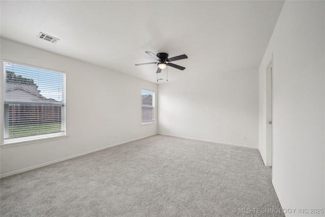 2713 N 20th St, Broken Arrow, OK 74012 - unfurnished room with carpet flooring, ceiling fan, and baseboards