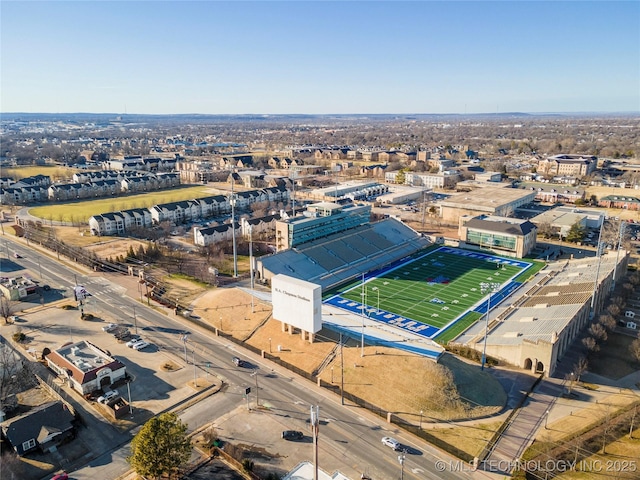 1232 S Gary Pl, Tulsa, OK 74104 - bird's eye view