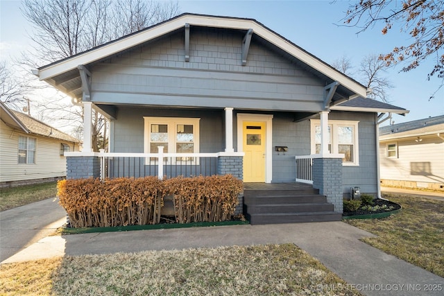 1232 S Gary Pl, Tulsa, OK 74104 - view of front facade with covered porch