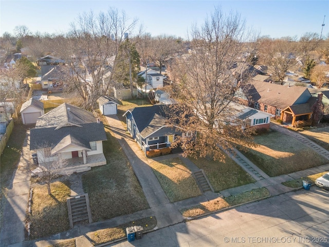 1232 S Gary Pl, Tulsa, OK 74104 - aerial view of residential area