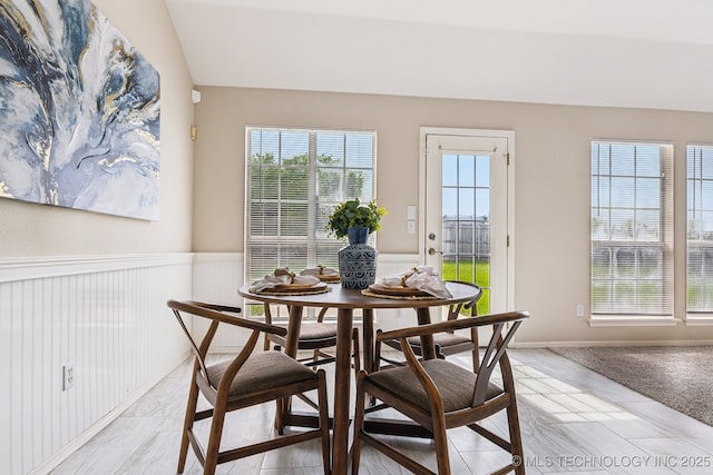 12326 S Cedar Ave, Jenks, OK 74037 - dining space featuring wainscoting