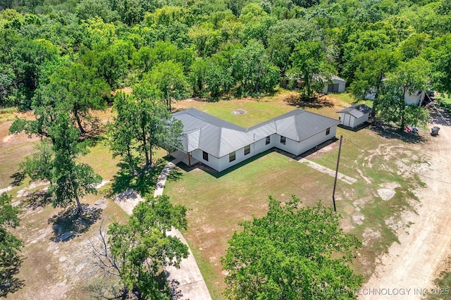 984 Ridgepoint, Fort Towson, OK 74735 - view from above of property