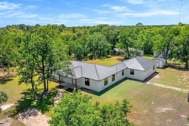 984 Ridgepoint, Fort Towson, OK 74735 - aerial view of property and surrounding area