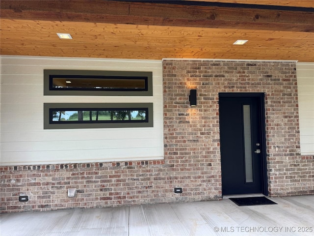 659 Sleepy Hollow Ln, Cleveland, OK 74020 - property entrance featuring brick siding
