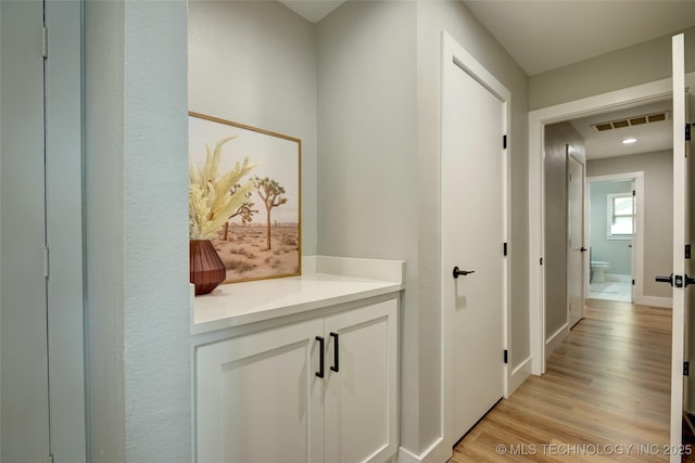 5132 S Atlanta Ave, Tulsa, OK 74105 - hall with light wood-style floors
