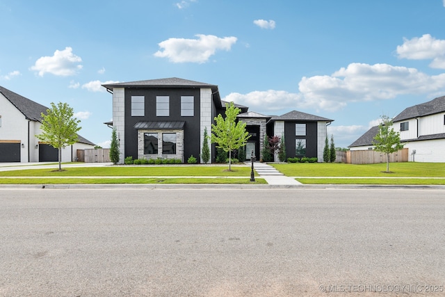 5508 E 127th St S, Bixby, OK 74008 - view of front facade featuring stone siding