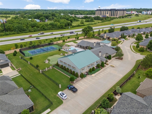 1228 W 85th Ct S, Tulsa, OK 74132 - drone / aerial view