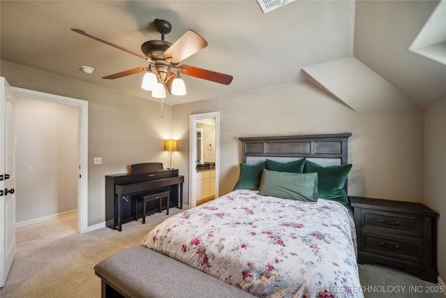 6317 E 110th St, Tulsa, OK 74137 - bedroom featuring carpet flooring, ceiling fan, and baseboards
