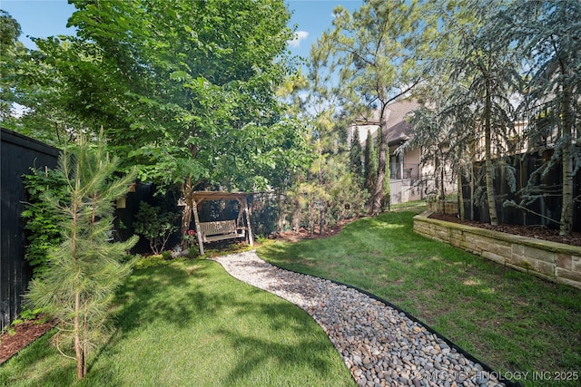 6317 E 110th St, Tulsa, OK 74137 - view of yard