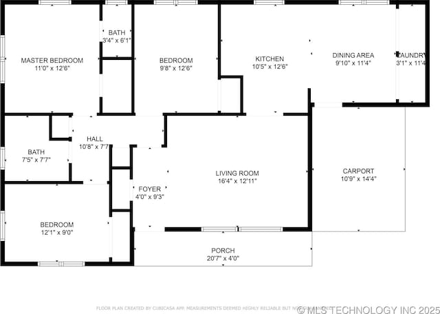 405 Dom Giaudrone, Mcalester, OK 74501 - property floor plan