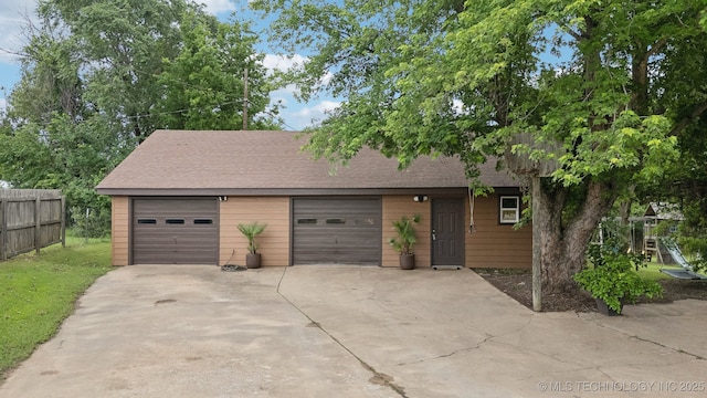 719 W Teel Rd, Sapulpa, OK 74066 - view of front of house with driveway and a shingled roof
