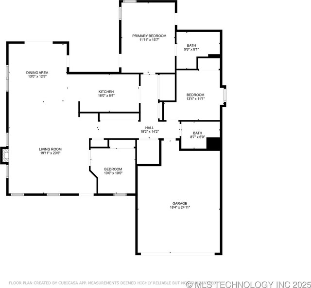 805 E 10th St, Claremore, OK 74017 - floor plan / room layout