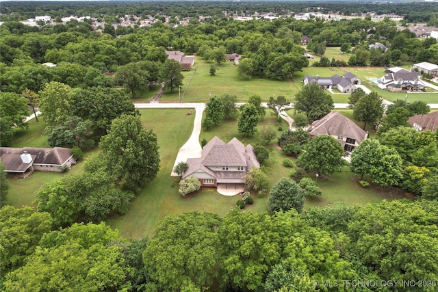 13041 E 67th St, Broken Arrow, OK 74012 - bird's eye view