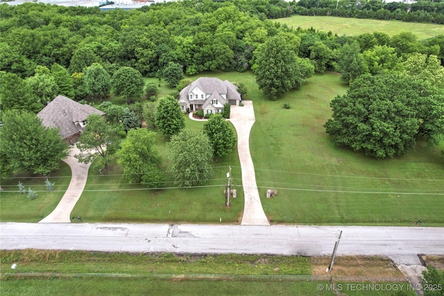 13041 E 67th St, Broken Arrow, OK 74012 - aerial view of property and surrounding area