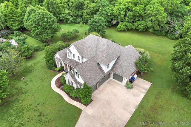 13041 E 67th St, Broken Arrow, OK 74012 - aerial view of property and surrounding area