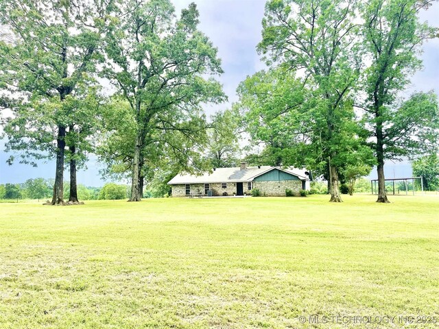 175 Johnson Rd, Broken Bow, OK 74728 - view of green lawn