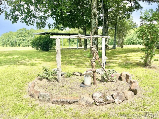 175 Johnson Rd, Broken Bow, OK 74728 - view of green lawn