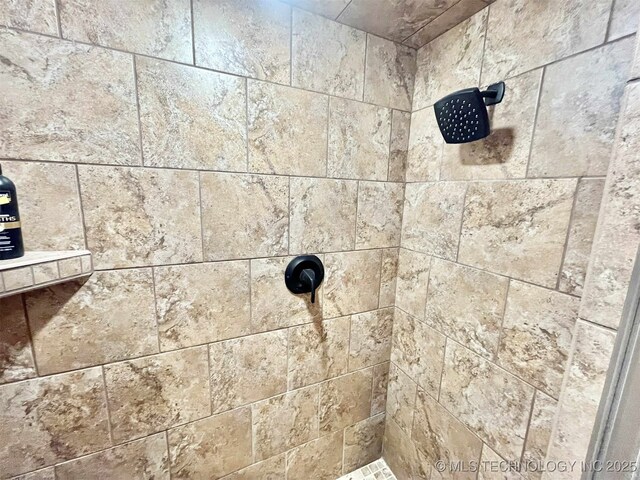 175 Johnson Rd, Broken Bow, OK 74728 - bathroom view of tiled shower