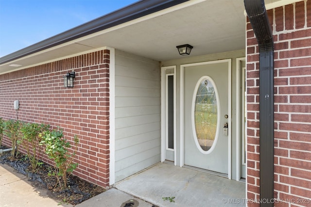 3160 E 406th Rd, Oologah, OK 74053 - view of exterior entry with brick siding
