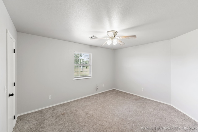 3160 E 406th Rd, Oologah, OK 74053 - carpeted empty room with a ceiling fan and baseboards