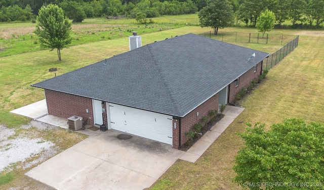 3160 E 406th Rd, Oologah, OK 74053 - aerial view of property and surrounding area