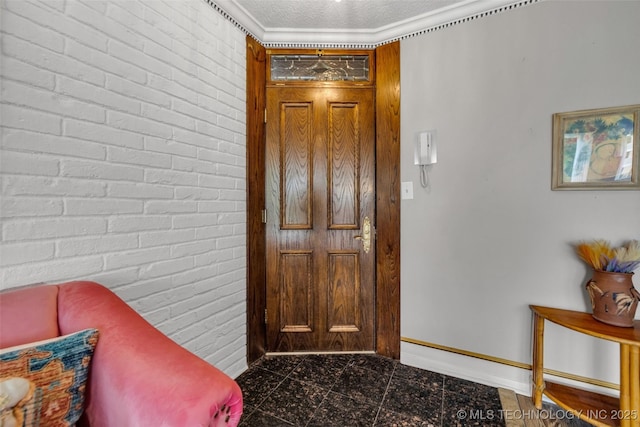 611 W 15th St Unit F1, Tulsa, OK 74127 - foyer entrance featuring baseboards