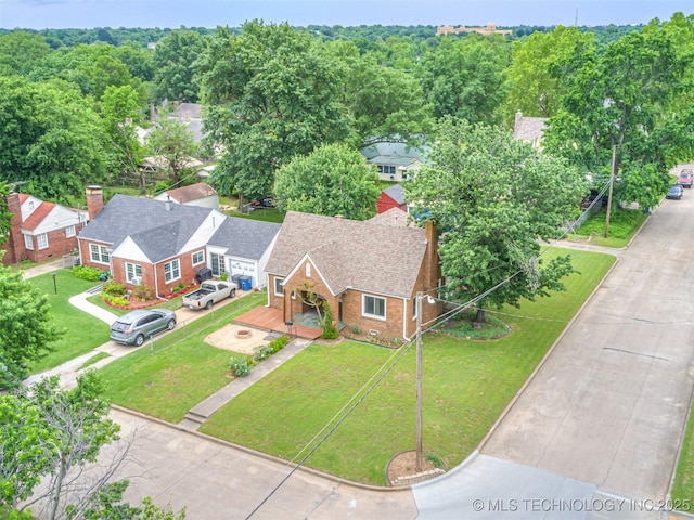 3504 E Haskell St, Tulsa, OK 74115 - view from above of property
