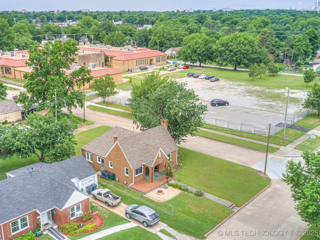 3504 E Haskell St, Tulsa, OK 74115 - drone / aerial view