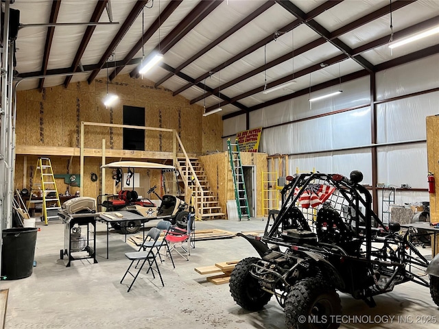 3226 Lark Rd, Kingston, OK 73439 - view of garage