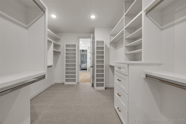4127 S Cincinnati Ave, Tulsa, OK 74105 - spacious closet featuring light carpet