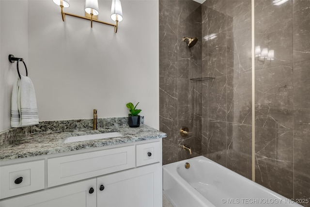 4127 S Cincinnati Ave, Tulsa, OK 74105 - full bath with shower / tub combination and vanity