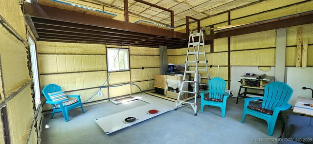 140 Last Resort Rd, Stigler, OK 74462 - view of garage