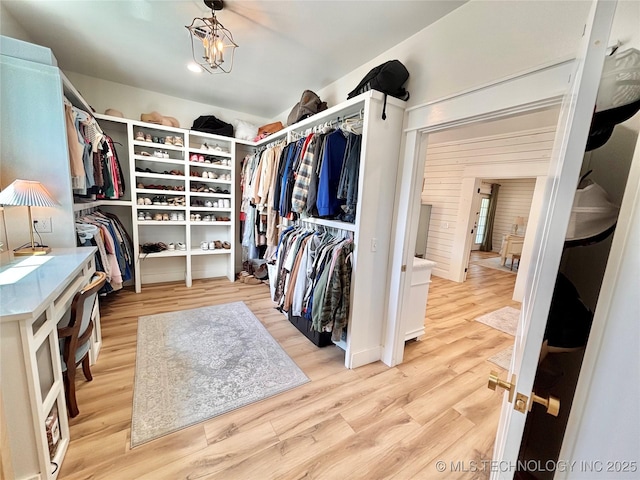 157 Canna Ln, Mcalester, OK 74501 - walk in closet with wood finished floors