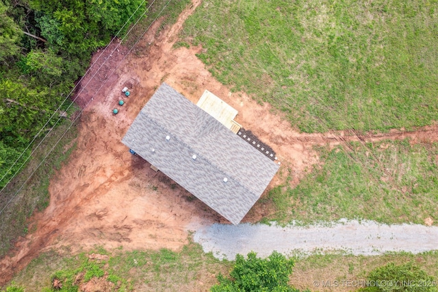 348939 E 750th Rd, Cushing, OK 74023 - view from above of property