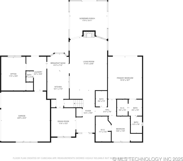 1209 Sherwood Ln, Broken Arrow, OK 74011 - floor plan / room layout