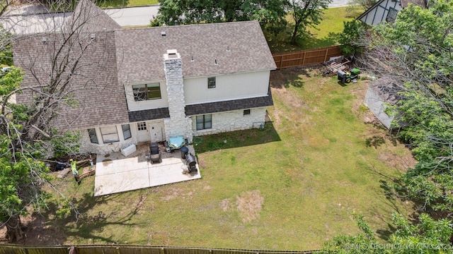 11033 E 66th St, Tulsa, OK 74133 - aerial view of property and surrounding area