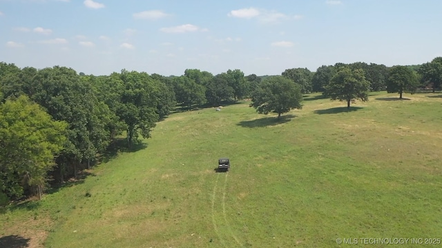 66235 S 320th Rd, Chouteau, OK 74337 - bird's eye view
