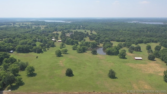 66235 S 320th Rd, Chouteau, OK 74337 - bird's eye view