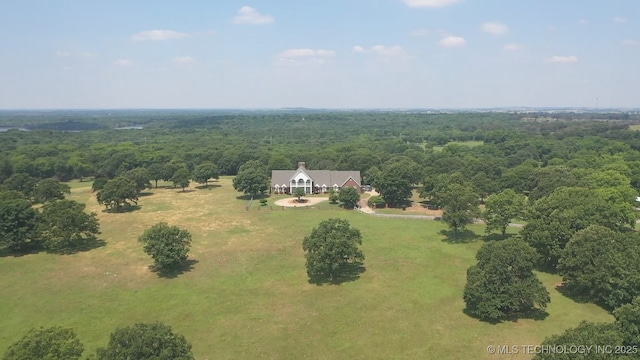 66235 S 320th Rd, Chouteau, OK 74337 - view of subject property featuring a forest