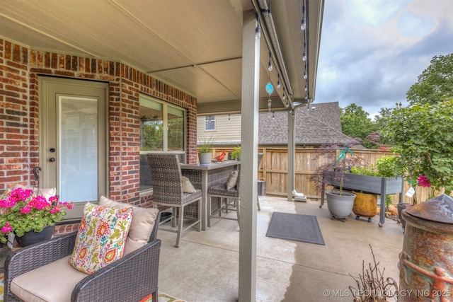3117 S Hemlock Ct, Broken Arrow, OK 74012 - view of patio with outdoor dining area