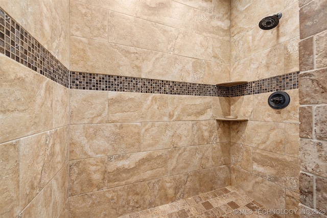 23532 N 5 Mile Rd, Fort Gibson, OK 74434 - bathroom view of a tile shower