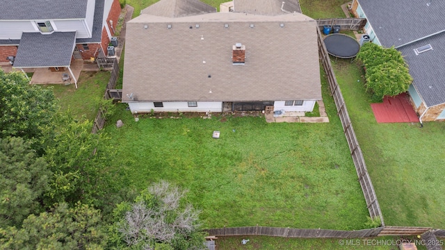 6407 S 110th E Ave, Tulsa, OK 74133 - aerial view of property and surrounding area