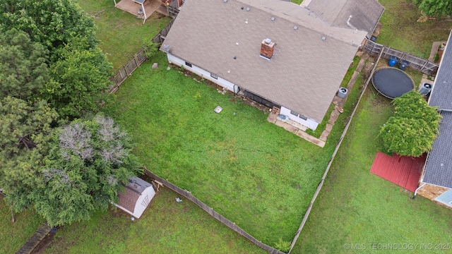 6407 S 110th E Ave, Tulsa, OK 74133 - aerial view of property and surrounding area