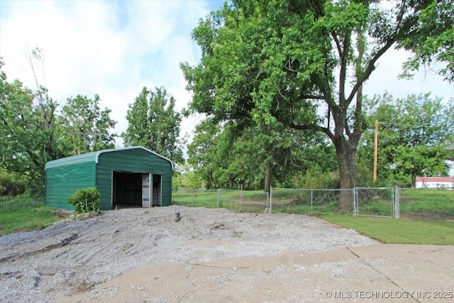 2005 Holly Rd, Claremore, OK 74017 - view of detached garage