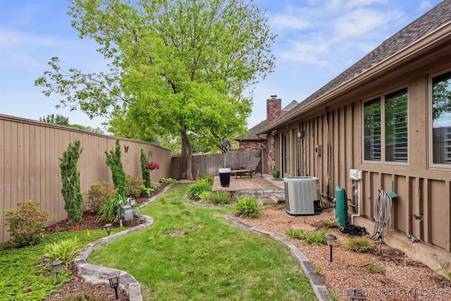 5206 S Harvard Ave Unit 308, Tulsa, OK 74135 - view of yard featuring central air condition unit and a patio